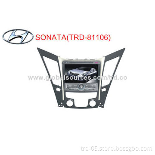 In-dash 2-DIN DVD and GPS Player w/ 8'' Touchscreen, TV/Bluetooth/iPod/Rear Camera, Hyundai Elantra